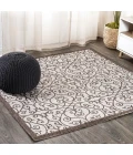 Jonathan Y SANTA MONICA Gray SMB107E 9ft. Square Rug