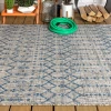 Jonathany Santa Monica SMB108A Light Gray/Navy Area Rug 9 ft. X 12 ft. Rectangle