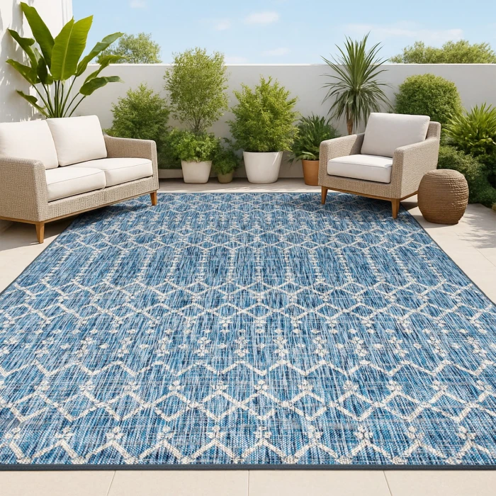 Jonathan Y SANTA MONICA Green SMB108C 6ft. X 9ft. Rect. Rug