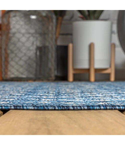Jonathan Y SANTA MONICA Blue SMB108B 3ft.-11in. Square Rug