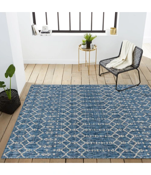 Jonathan Y SANTA MONICA Blue SMB108B 10ft. X 14ft. Rect. Rug