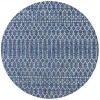 Jonathan Y SANTA MONICA Blue SMB108B 6ft.7in. Round Rug