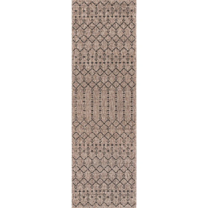 Jonathan Y SANTA MONICA Brown SMB108D 2ft.-2in. X 14ft. Rect. Rug