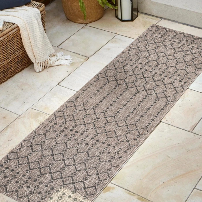 Jonathan Y SANTA MONICA Brown SMB108D 2ft.-2in. X 14ft. Rect. Rug