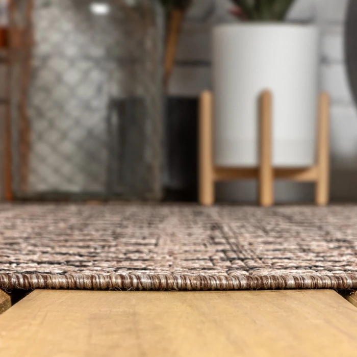 Jonathan Y SANTA MONICA Brown SMB108D 2ft.-2in. X 14ft. Rect. Rug