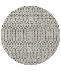 Jonathan Y SANTA MONICA Gray SMB108E 6ft.7in. Round Rug