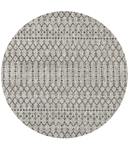 Jonathan Y SANTA MONICA Gray SMB108E 6ft.7in. Round Rug