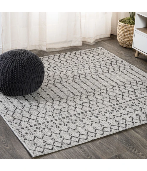 Jonathan Y SANTA MONICA Gray SMB108E 6ft.7in. Square Rug