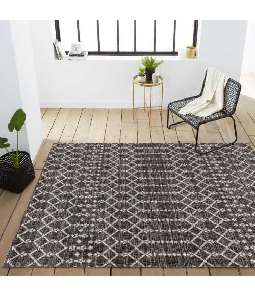 Jonathan Y SANTA MONICA Black SMB108F 6ft. X 9ft. Rect. Rug
