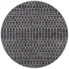 Jonathan Y SANTA MONICA Black SMB108F 6ft.7in. Round Rug