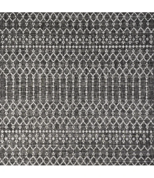 Jonathan Y SANTA MONICA Black SMB108F 3ft.-11in. Square Rug