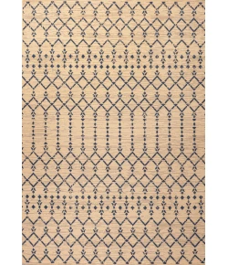Jonathany Santa Monica SMB108H Beige/Navy Area Rug 7 ft. 9 in. X 10 ft. Rectangle