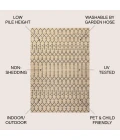 Jonathan Y SANTA MONICA Beige SMB108H 10ft. X 14ft. Rect. Rug