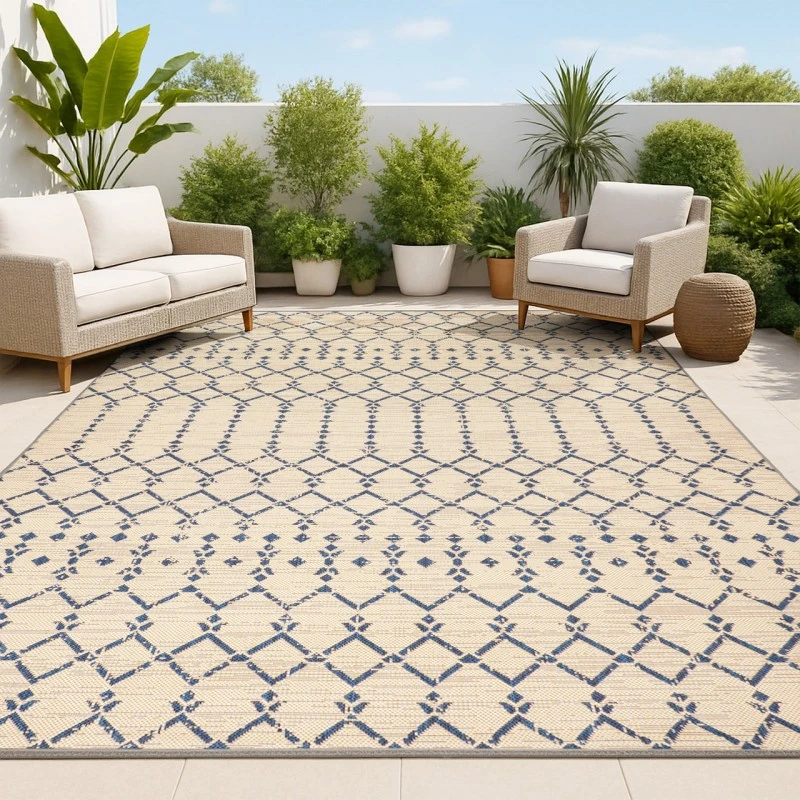 Jonathan Y SANTA MONICA Beige SMB108H 6ft. X 9ft. Rect. Rug