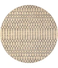 Jonathan Y SANTA MONICA Beige SMB108H 6ft.7in. Round Rug