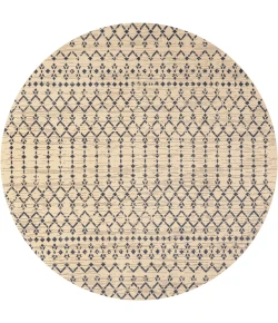 Jonathan Y SANTA MONICA Beige SMB108H 6ft.7in. Round Rug