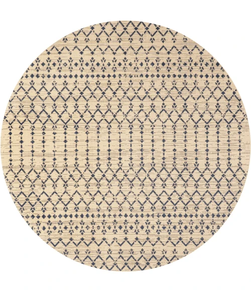 Jonathan Y SANTA MONICA Beige SMB108H 6ft.7in. Round Rug