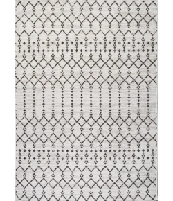Jonathany Santa Monica SMB108I Cream/Black Area Rug 9 ft. X 12 ft. Rectangle