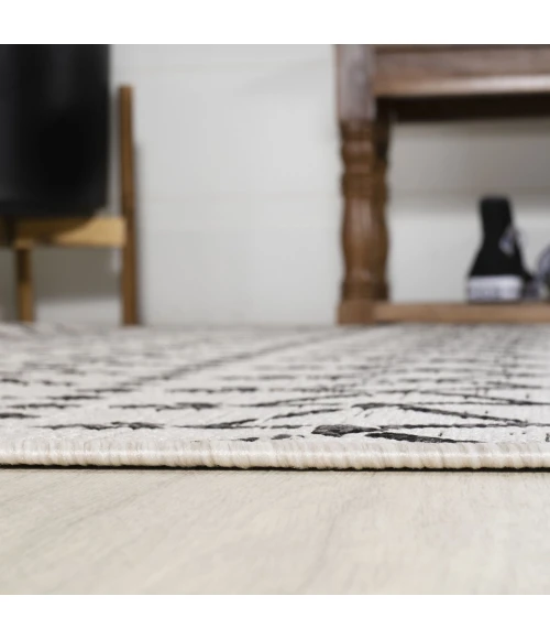 Jonathan Y SANTA MONICA Cream SMB108I 6ft.7in. Square Rug