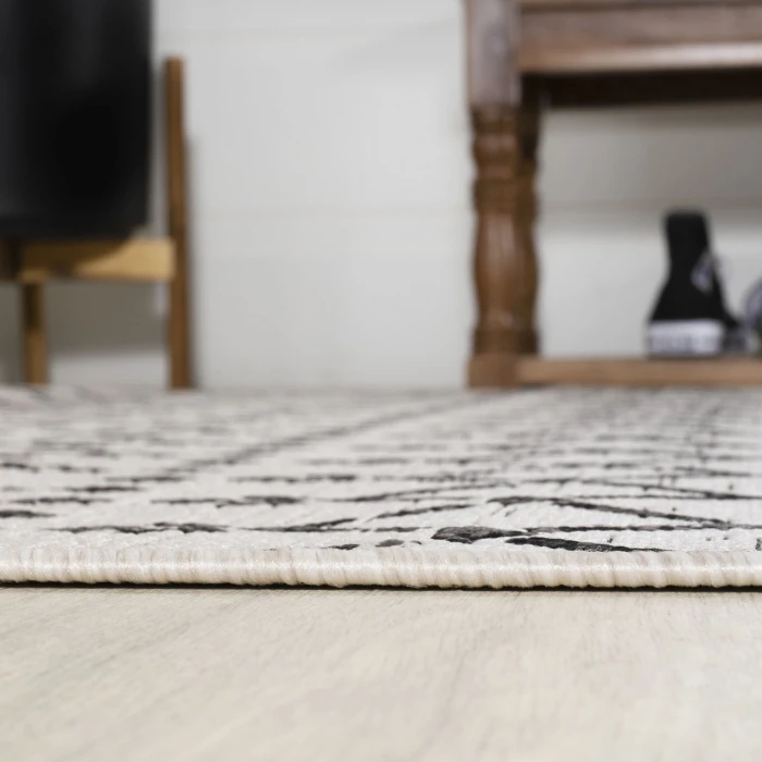 Jonathan Y SANTA MONICA Cream SMB108I 3ft.-1in. Round Rug