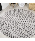 Jonathan Y SANTA MONICA Cream SMB108I 6ft.7in. Round Rug
