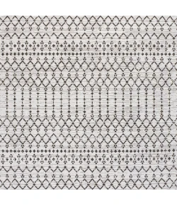 Jonathany Santa Monica SMB108I Cream/Black Area Rug 5 ft. 3 in. X 5 ft. 3 in. Square