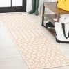 Jonathany Santa Monica SMB108J Cream/Yellow Area Rug 2 ft. 2 in. X 10 ft. Runner