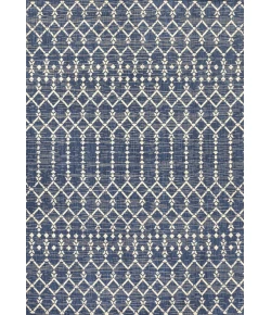 Jonathany Santa Monica SMB108K Navy/Beige Area Rug 7 ft. 9 in. X 10 ft. Rectangle