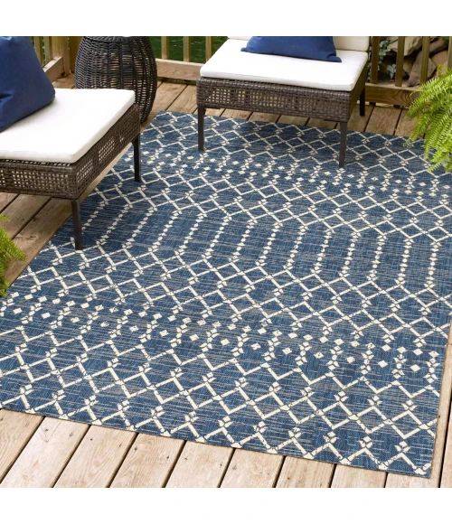 Jonathan Y SANTA MONICA Blue SMB108K 6ft. X 9ft. Rect. Rug