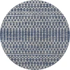 Jonathan Y SANTA MONICA Blue SMB108K 6ft.7in. Round Rug
