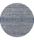 Jonathan Y SANTA MONICA Blue SMB108K 6ft.7in. Round Rug