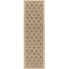Jonathan Y SANTA MONICA Brown SMB109A 2ft.-2in. X 20ft. Rect. Rug