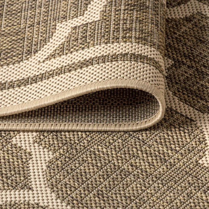 Jonathan Y SANTA MONICA Brown SMB109A 5ft.-3in. Octagon Rug