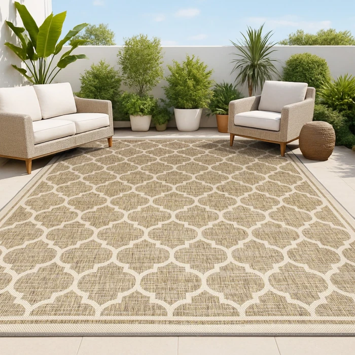 Jonathan Y SANTA MONICA Brown SMB109A 10ft. X 14ft. Rect. Rug