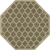 Jonathan Y SANTA MONICA Brown SMB109A 5ft.-3in. Octagon Rug