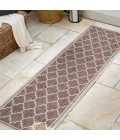 Jonathan Y SANTA MONICA Brown SMB109B 2ft.-2in. X 20ft. Rect. Rug