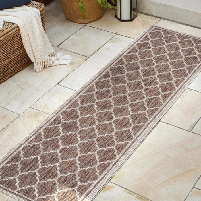 Jonathan Y SANTA MONICA Brown SMB109B 2ft.-2in. X 20ft. Rect. Rug