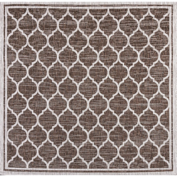 Jonathan Y SANTA MONICA Red SMB109C 9ft. Square Rug