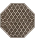 Jonathan Y SANTA MONICA Brown SMB109B 5ft.-3in. Octagon Rug