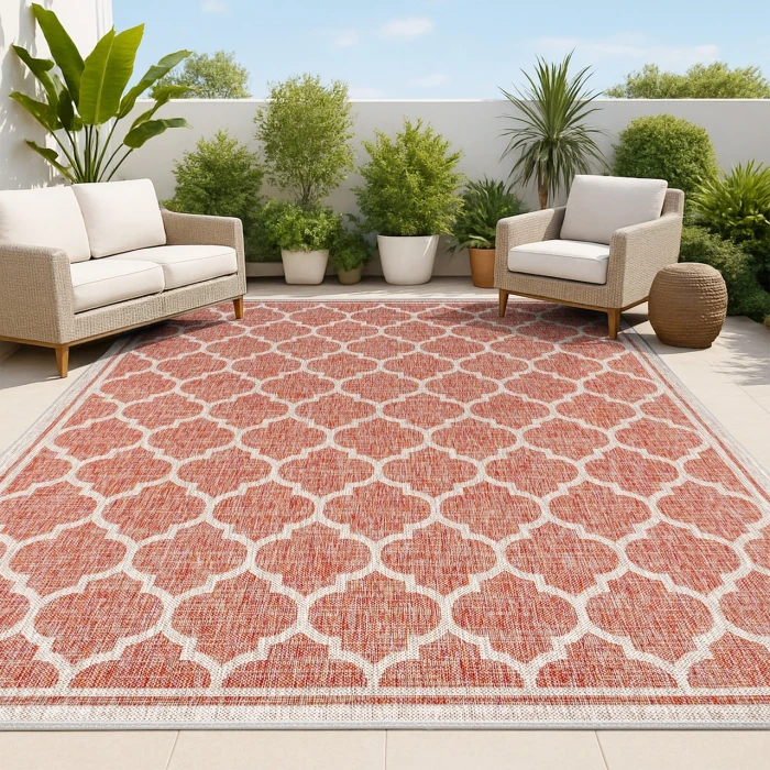 Jonathan Y SANTA MONICA Blue SMB109D 6ft. X 9ft. Rect. Rug