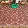 Jonathany Santa Monica SMB109C Red/Beige Area Rug 9 ft. X 12 ft. Rectangle