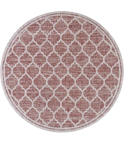 Jonathan Y SANTA MONICA Red SMB109C 7ft.-9in. Round Rug