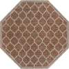 Jonathan Y SANTA MONICA Red SMB109C 5ft.-3in. Octagon Rug