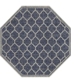 Jonathan Y SANTA MONICA Blue SMB109D 5ft.-3in. Octagon Rug