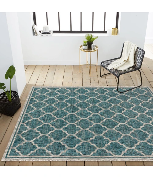 Jonathan Y SANTA MONICA Green SMB109E 10ft. X 14ft. Rect. Rug