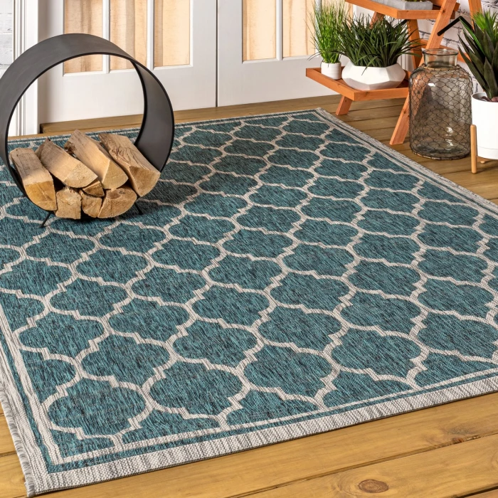 Jonathan Y SANTA MONICA Green SMB109E 10ft. X 14ft. Rect. Rug