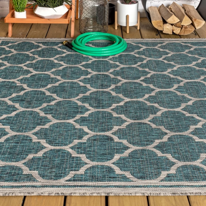 Jonathan Y SANTA MONICA Green SMB109E 10ft. X 14ft. Rect. Rug