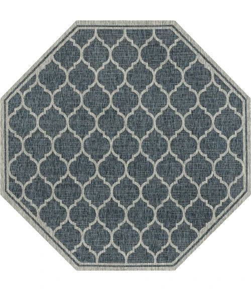 Jonathan Y SANTA MONICA Green SMB109E 5ft.-3in. Octagon Rug