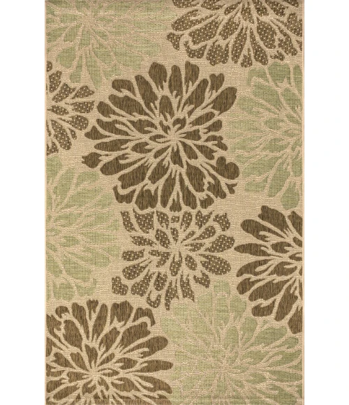 Jonathan Y SANTA MONICA Green SMB110A 10ft. X 14ft. Rect. Rug