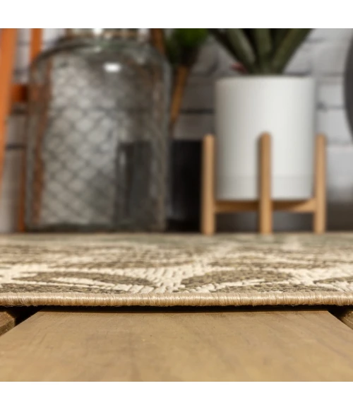 Jonathan Y SANTA MONICA Blue SMB110B 9ft. Square Rug